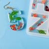  Epoxy Resin Mold Alphabet Letter Number Pendant Casting Silicone Crafts