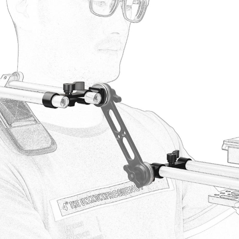 Lightweight 15mm Rod Clamp Railblock for DSLR Camera 15mm Rail Support System Universal DSLR Camera Base Plate Replace