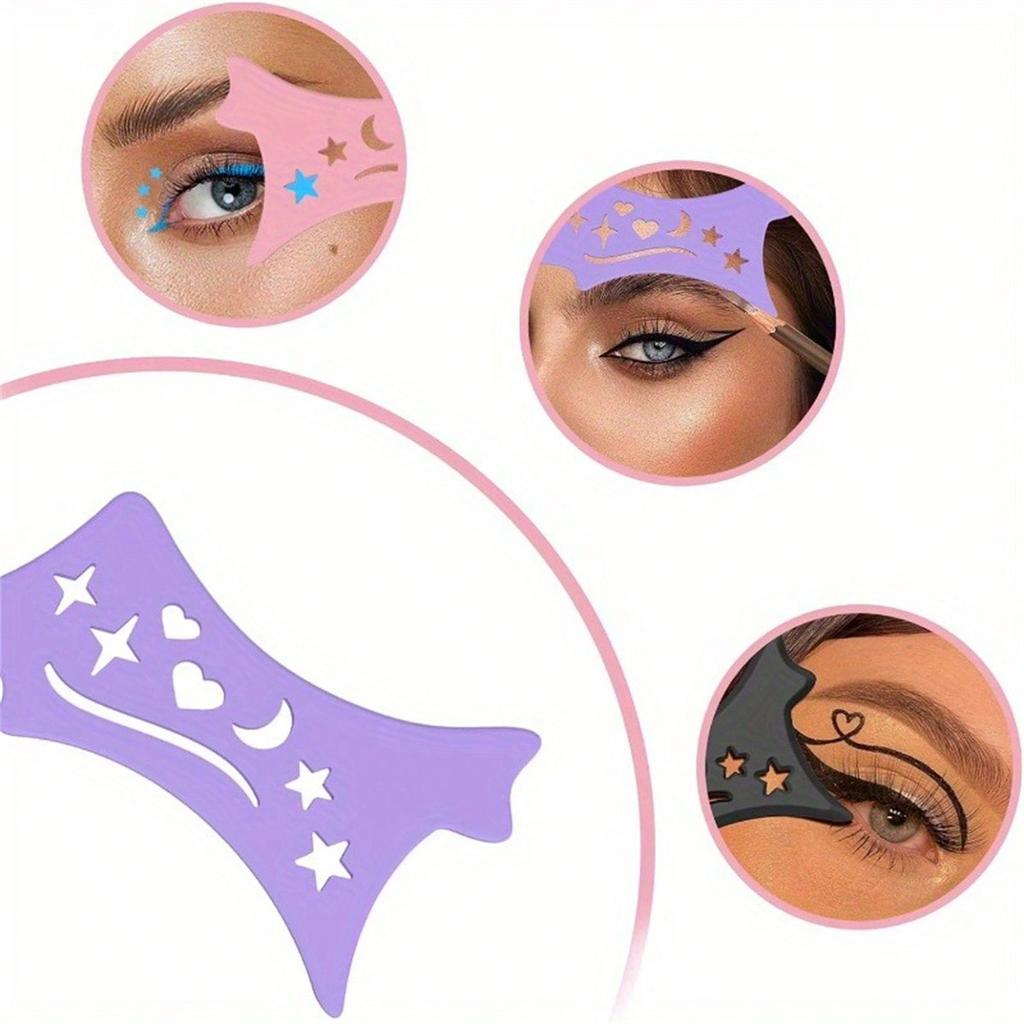 1 шт. Вспомогательное устройство для теней для век, которое подходит для формы глаз, c, Вспомогательное устройство для теней для век и бровей, Макияж глаз