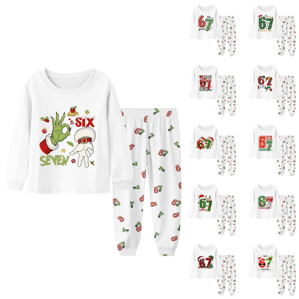 Детский Мальчики И Девочки Тонкий Костюм-двойка С Длинным Рукавом Брюки Костюм-двойка