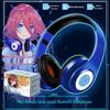 Nakano Miku Five Equal Brides Bluetooth Wireless Anime Headphones