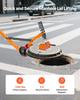 Magnetic Lid Lifter Dolly, 600 kg Pulling Capacity, Steel Dolly with Heavy Duty Magnet Lift and 2 Wheels, Adjustable Handle, N42 Neodymium, Foldable
