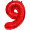 Multi Color Large Numbers 3 Balloon 32Inch 1 2 3 4 5 6 7 8 9 Birthday Ball Red Digit Bachelorette Balloons Figure Golob Balloons