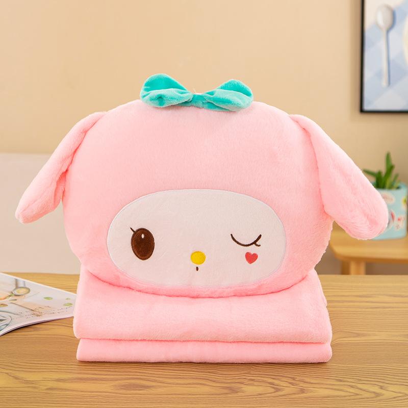 Автомобильная подушка-плед двойного назначения два-в-одном офисная многофункциональная для обеденного перерыва одеяло с кондиционером плюшевая игрушка подушка