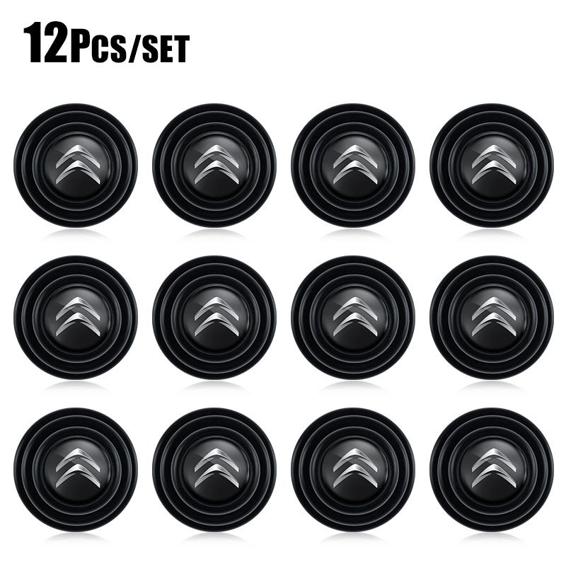 JGNT8 4Pcs Car Door Anti-shock Pad Anti-noise Buffer Gasket Auto Interior For Citroen Berlingo Xsara Grand C6 C4 VTS DS4 DS5 RD3 Cross