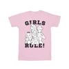 Girls Princesses Girls Rule Cotton T-Shirt