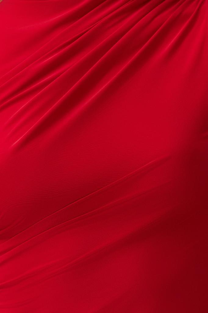 Women's Style Blouse Green Zero Sleeve Gathered, Fitted, Flexible Knitted Blouse