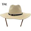 Replacement Hat Band Faux Leather Fedora Hatband, 0.39" Width Cowboy Band, 27 Detachable Inch Adjustable for Women Men Panama Cowgirl Hats Top