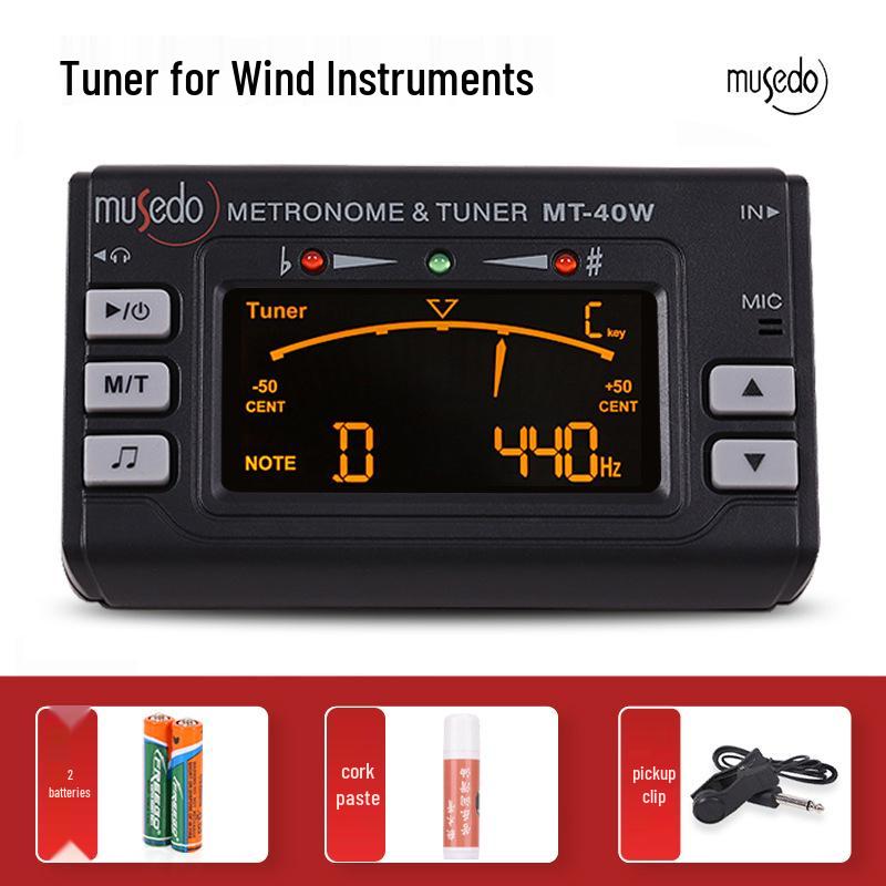 Little Angel MT40W Трехфункциональный тюнер и метроном для духовых инструментов (саксофон и флейта)
