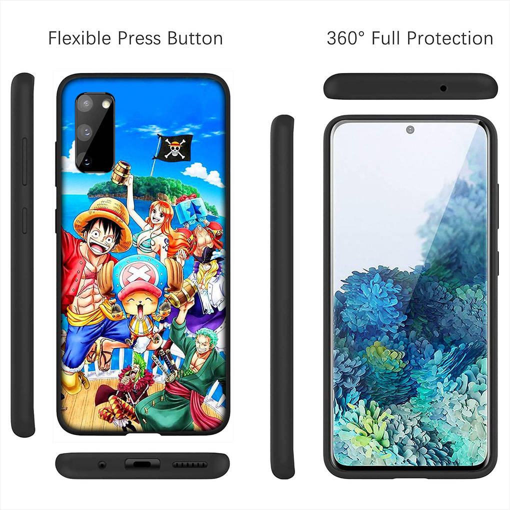 Cover for iPhone 16 15 Xiaomi Redmi Note 14 13 12 11 Pro Max X 16e Samsung Galaxy S25 S24 S23 Moto OPPO Huawei One Piece Luffy Roronoa Zoro Phone Case