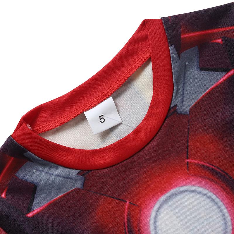 Детский костюм Железного Человека Marvel с длинным рукавом для косплея - Костюм для выступлений для мальчиков