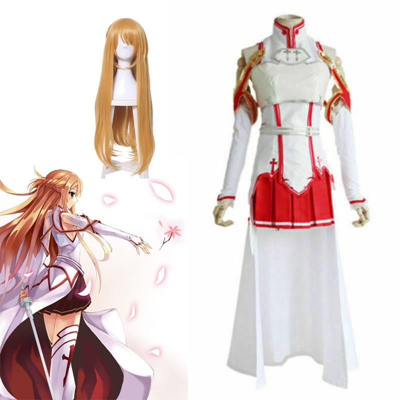 Изысканный костюм для косплея Sword Art Online Sao Alicization Асуна Юки для энтузиастов