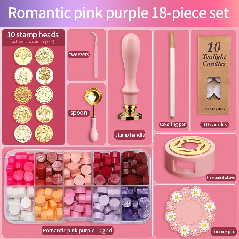 Сургучная печать, набор из 18 шт., лакированный штамп, сургуч, набор DIY, принадлежности для рукоделия, скрапбукинг, рождественские свадебные приглашения, украшения