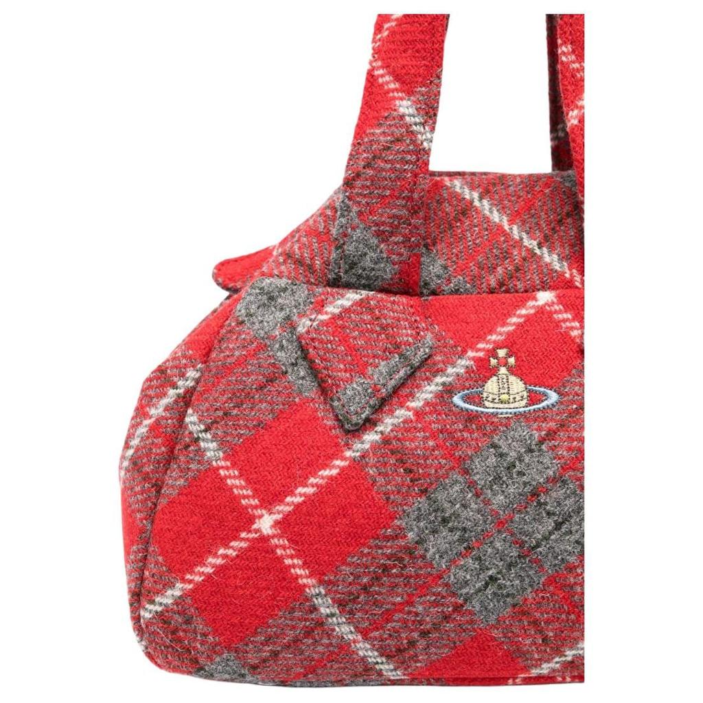 Vivienne Westwood Fabric Handbag Medium Women's Red & Multicolor 4702000CWW00W1
