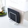 Black/White Vertical Finishing Storage Drain Tray Stainless Steels Dish Drying Shelf  for Kitchen