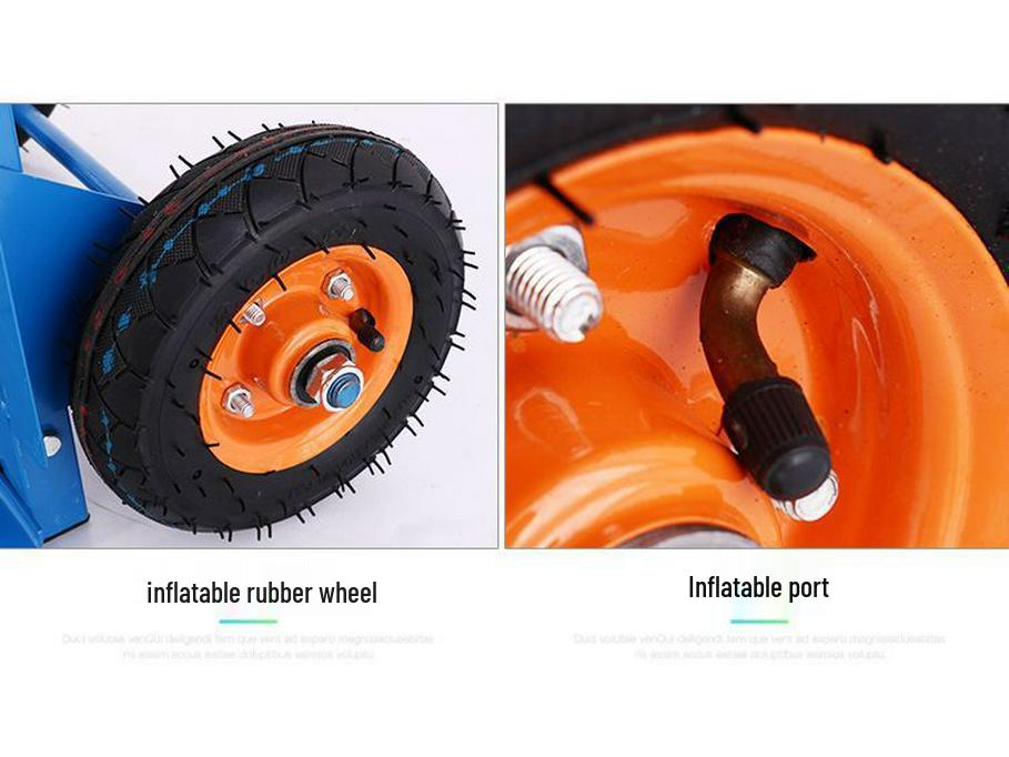 Heavy Duty Folding Stair Climbing Handcart - Portable Shopping and Luggage Cart