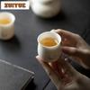 Набор чайников с ручками-петлями из тыквы, орхидея, креативный, осенний, водяная орхидея, чашки мастера, с подарочной коробкой, 1 чайник, 2 чашки, посуда, ремесленные подарки