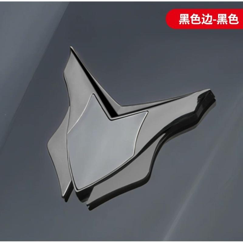Suitable for mini beam of light car COOPER/JCW car metal decorative sticker 3D three-dimensional car logo shield