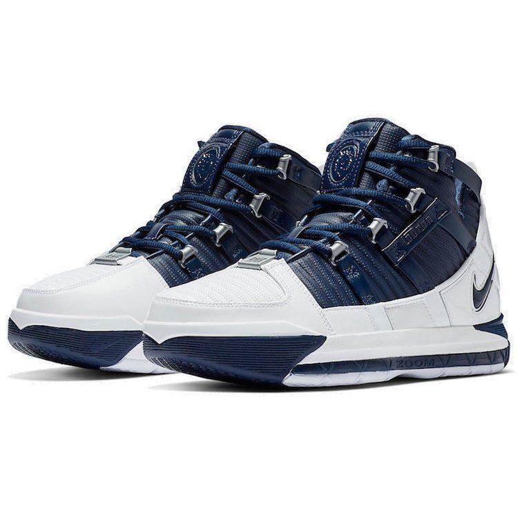 Nike LeBron 3 Midnight Navy 2019 AO2434-103
