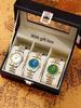 Fashion business Alloy Material Men's quartz watch set of 3, suitable for daily wear, Thanksgiving, Christmas gifts