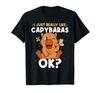 Я люблю капибар Любитель Животное Капибара Грызун Капибара-сан Футболка