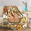 Various Sizes Capybara Cartoon Blanket Warm Soft Fluffy Throw King Size Luxury Throw Kid Adult Bed Sofa Blanket Travel Throw