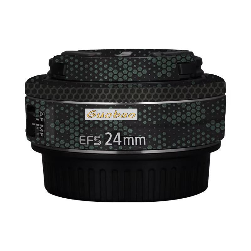 Декаль-скин для объектива Canon EF-S 24mm F2.8 STM, защитная пленка-чехол для объектива Canon EF-S24 F2.8, защитная наклейка для canon 24mm 2.8