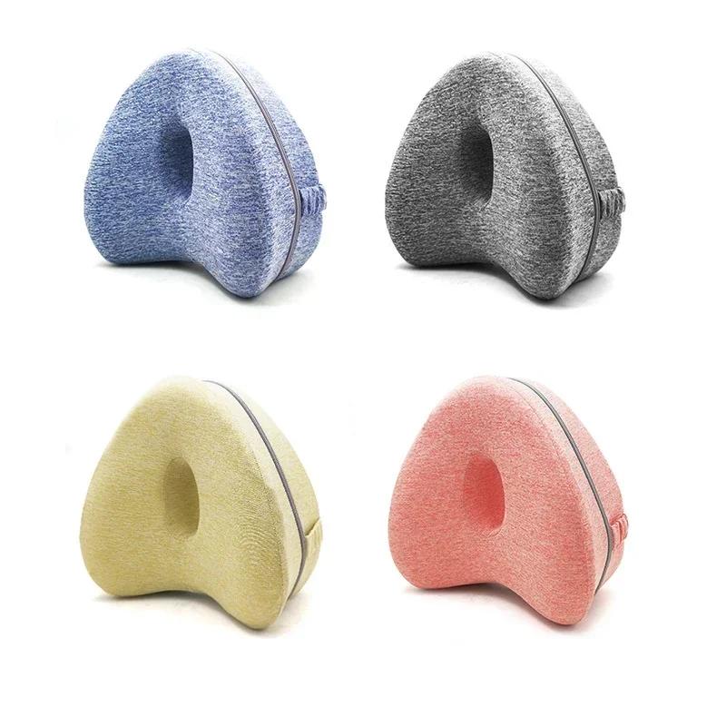 Хлопковая подушка для ног с эффектом памяти тела, домашняя пенопластовая подушка, ортопедическая ортопедическая подушка для сна, ишиас, задний тазобедренный сустав для облегчения боли, подушечка для бедра, подушка для ног