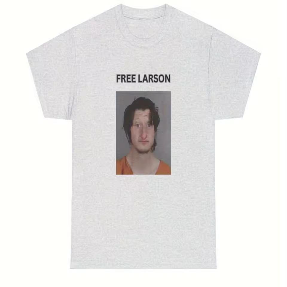 Daniel Larson Photography - Free LARSON! Novel T-shirt Designs Retro Prints Cotton Couple Streetwear Shirts graphic t shirts