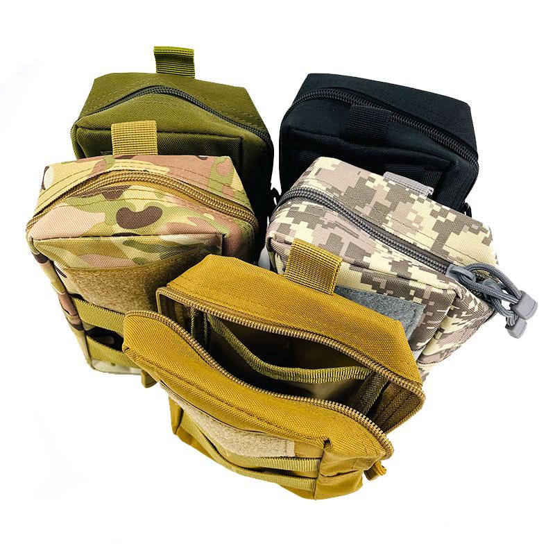 Tactical Molle Pouch Utility EDC Tool Bag Waist Pack Outdoor Phone Case Holder Airsoft Hunting Accessories Mag Holder Pouches