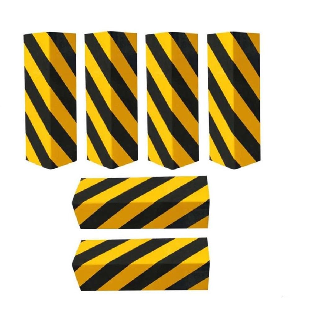 2-6pcs Garage Wall Protector Foam Edge Corner Bumper Foam Wall Corner Guard Car Sticker Anti Scratch Parking Auto Door Protector