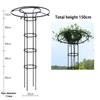 Садовая шпалера Башня-зонт Шпалера для вьющихся растений Опора для шпалеры Сделай сам Вьющаяся шпалера Поддержки для цветочных горшков