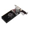 Графическая карта GT210 1 ГБ DDR3 с вентилятором, поддержка 64 бит, VGA, DVI, HD Multimedia Interface, DirectX10.1, Графическая карта для ПК