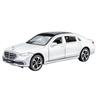 1/24 Модель игрушечного автомобиля из сплава Benz S400L Металлическая литая модель автомобиля Изысканное мастерство Коллекция Звук Свет Подарок на день рождения ребенка