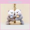 Adorable Cute Beaver Plush Toy Keychain Hangtag Doll Soft Pp Cotton Accessory