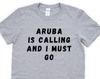 Aruba T-Shirt: 'Aruba Is Calling' Vacation Tee