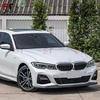Комплект переднего сплиттера и диффузора бампера BMW 3 серии G20/G28 в стиле V из углеродного волокна