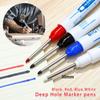 30mm Useful Craftwork Multi-purpose Carpenter Pen Long Head Markers Mark Tool Deep Hole Marker Pens