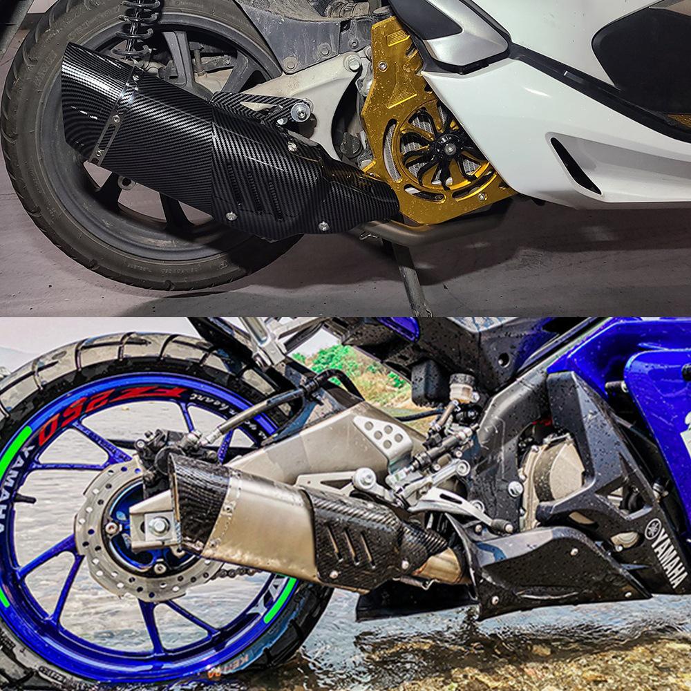 Глушитель выхлопной системы для мотоциклов MT10, FZ10, R3, ZX4R, ZX6R, CBR5