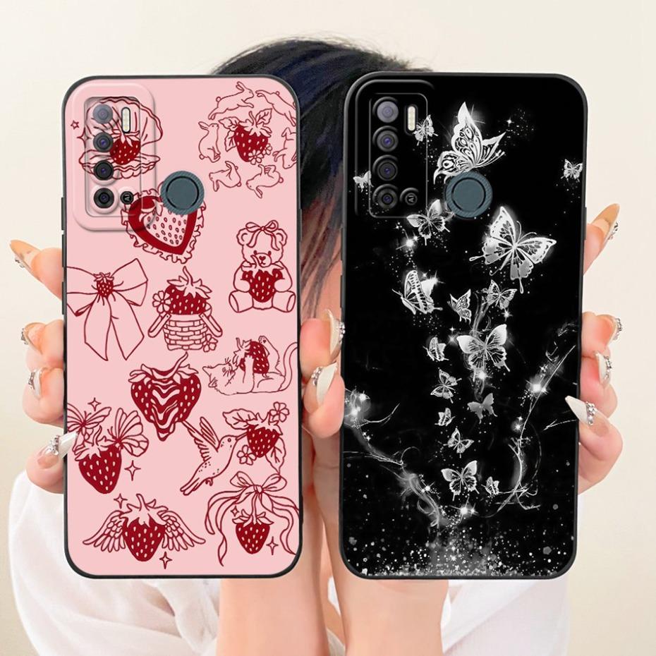 Cute Printed Phone Case For Tecno Spark Power 2 LC8 Soft Silicone Shockproof Cases For Tecno Spark Power2 Covers Bumpers