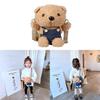Медведь Носит Одежду Форма Плюшевая Одноплечевая Сумка Кроссбоди Животное Мода Подарок
