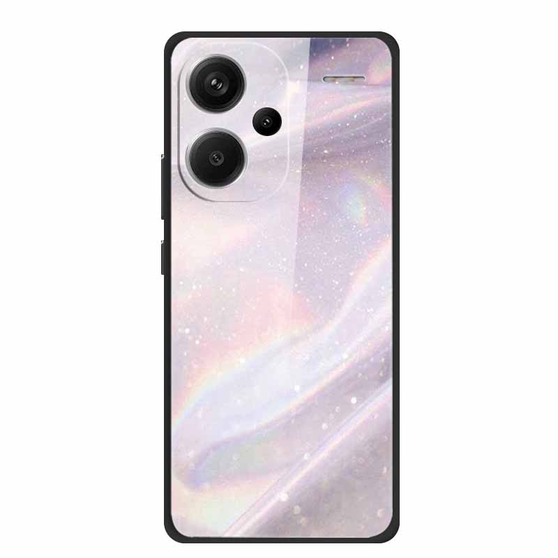 Яркий Жесткий Чехол для Xiaomi Redmi Note 13 Pro+ Роскошный Funda Xiaomi Redmi Note13 13 Pro Plus Задняя Крышка Телефона из Закаленного Стекла