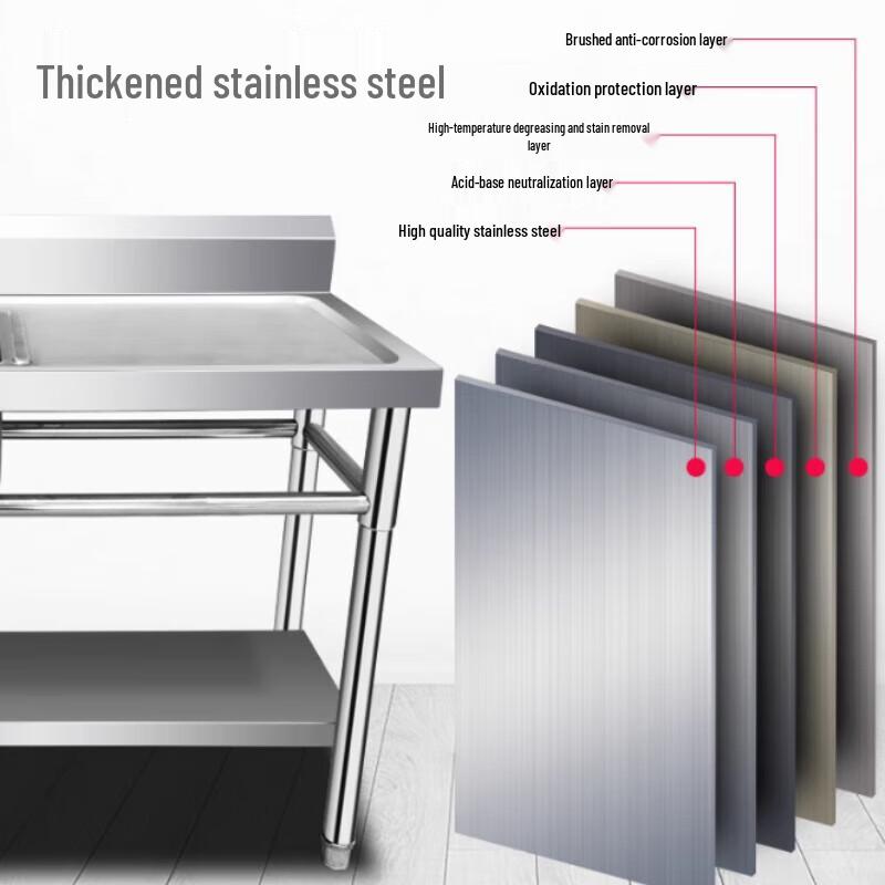 Нержавеющая сталь Beifu одинарная мойка с левой рабочей поверхностью