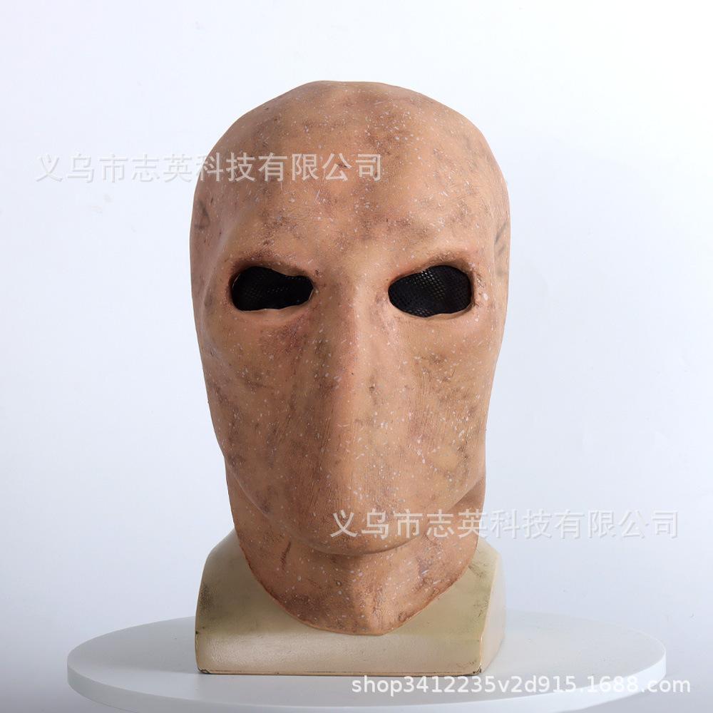 Alien mask Silent Stalker Funny Faceless Man Headgear for Halloween Party cos Props