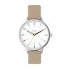 FLAT Simple Rubber Strap Watch Y00421S-1 MOC Women's Brown