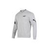 Power Colorblock Crew Neck Sweatshirt With Tr Logo Print Men Tops Grey 676666-04