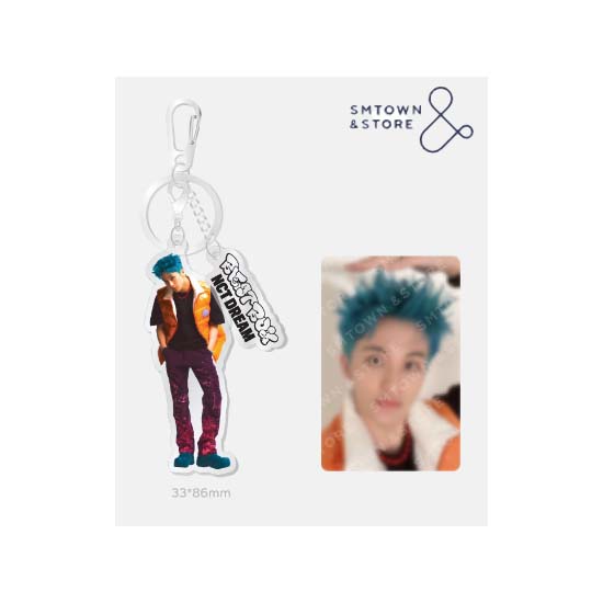 [SMTOWN & STORE] АКРИЛОВОЕ КОЛЬЦО ДЛЯ КЛЮЧЕЙ + НАБОР ФОТОКАРТ - Beatbox