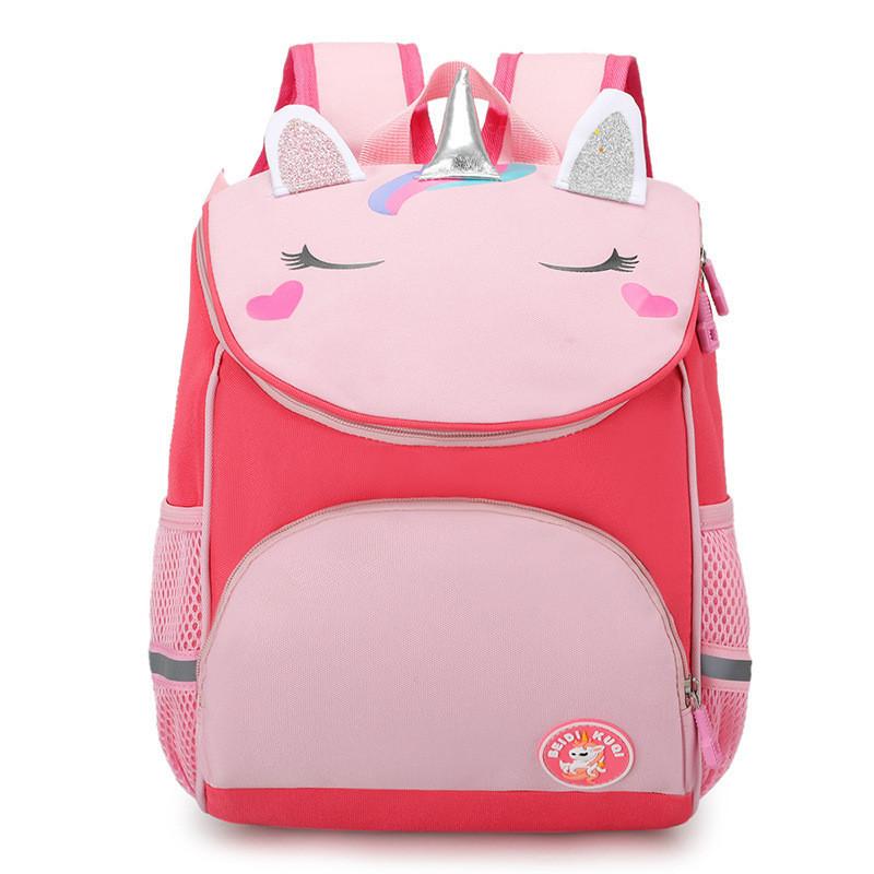 Cute Waterproof Nylon Dinosaur Backpack For Kindergarten Students And Toddlers