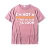 I'm Not A Gynecologist But I'll Take A Look Adult Humor T-Shirt Doctor Unisex T Shirts Fashionable Tops & Tees Cotton Simple Style
