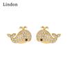 Женские серьги Lindon из медного сплава с цирконием, серьги-капли для женщин, подарки для свадебной вечеринки